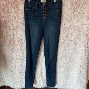 Jessica Simpson Dark Blue High Rise Jeans